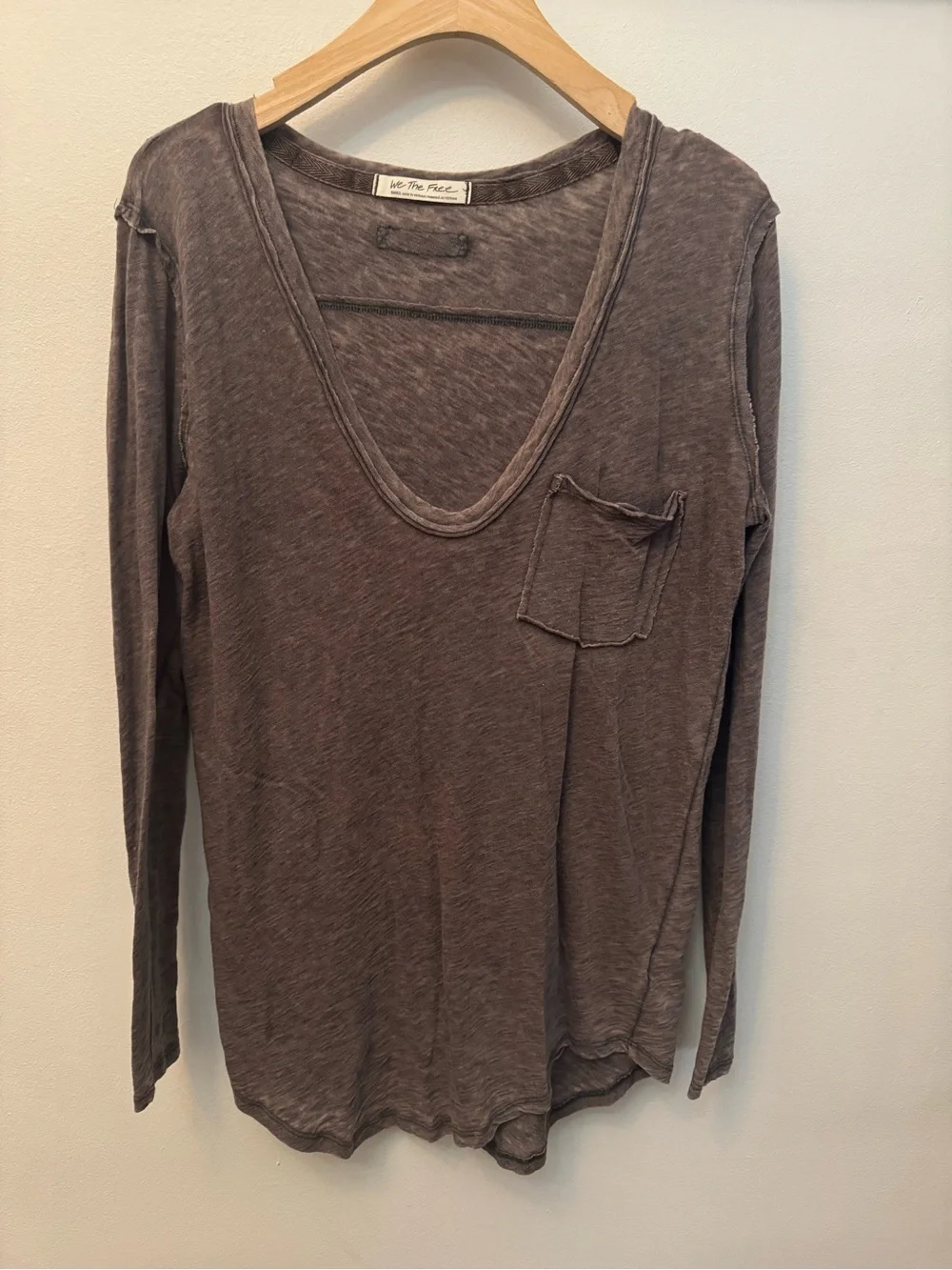 Free People Betty Long Sleeve Tee